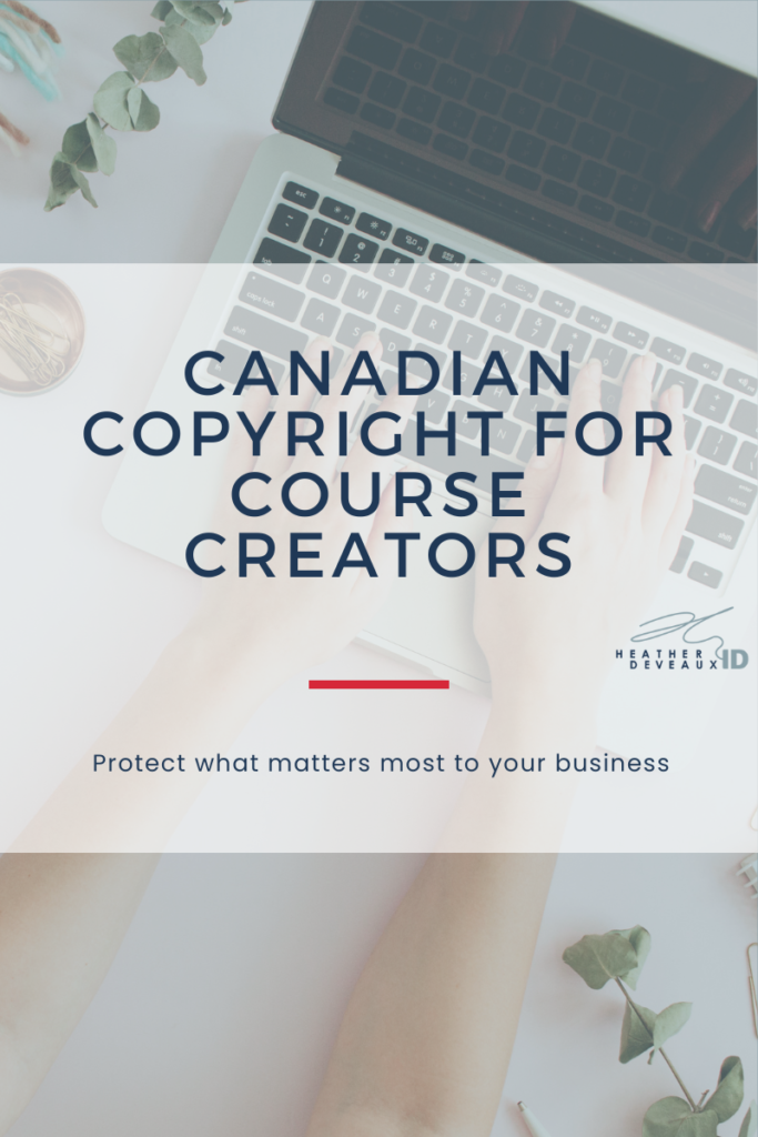 heather deveaux copyright considerations for course creators