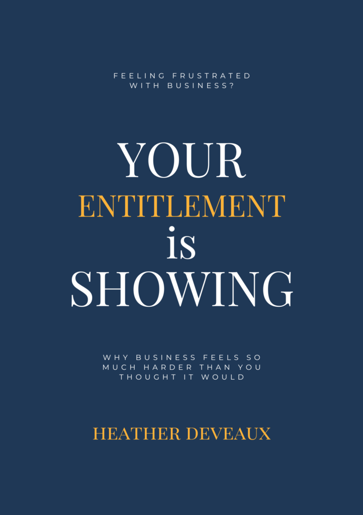 heather deveaux your entitlement is showing book cover