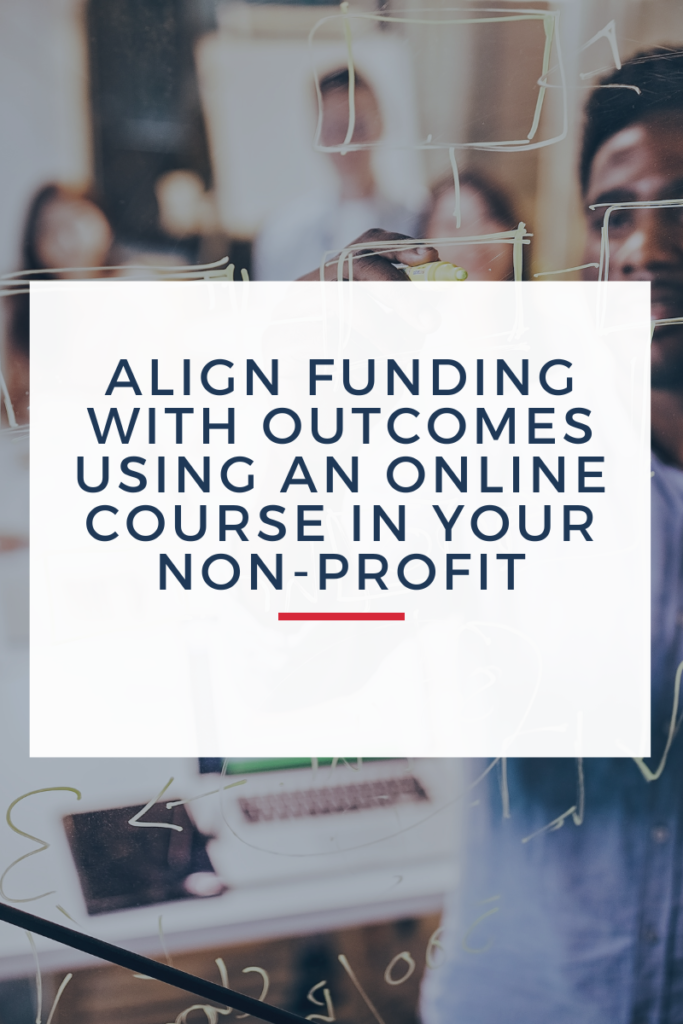 heather deveaux instructional design caption reads align funding with outcomes using an online course for your non-profit