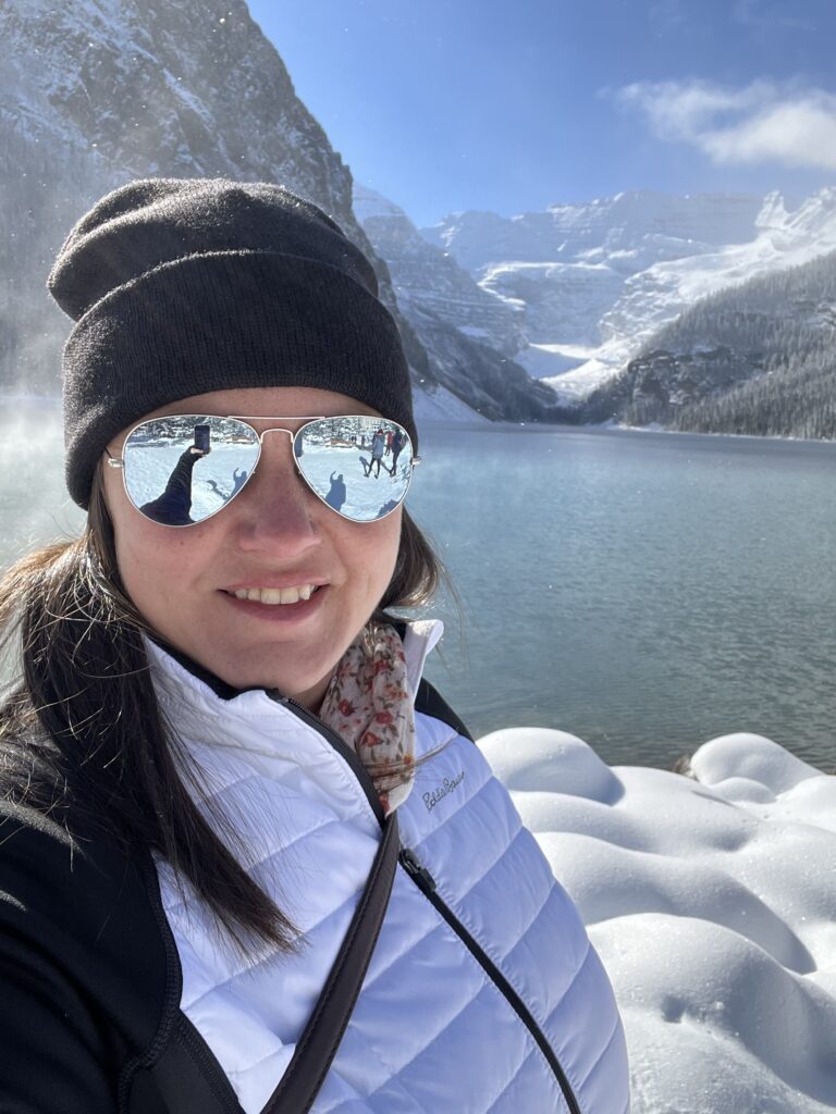 Heather Deveaux Creative, Heather Deveaux at Lake Louise
