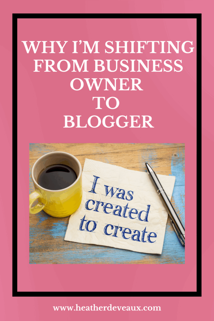 from business to blogging heather deveaux creative