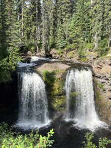 Horsefly falls, go anyway solo adventure course for women, heather deveaux creative