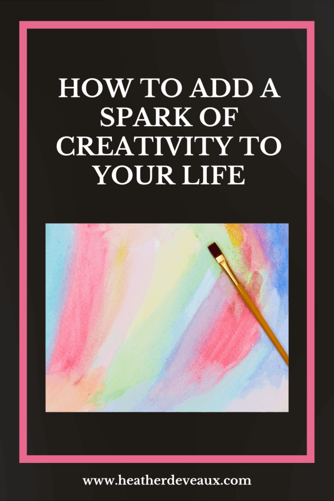 creative challenge, 5-day creative challenge, heather deveaux creative
