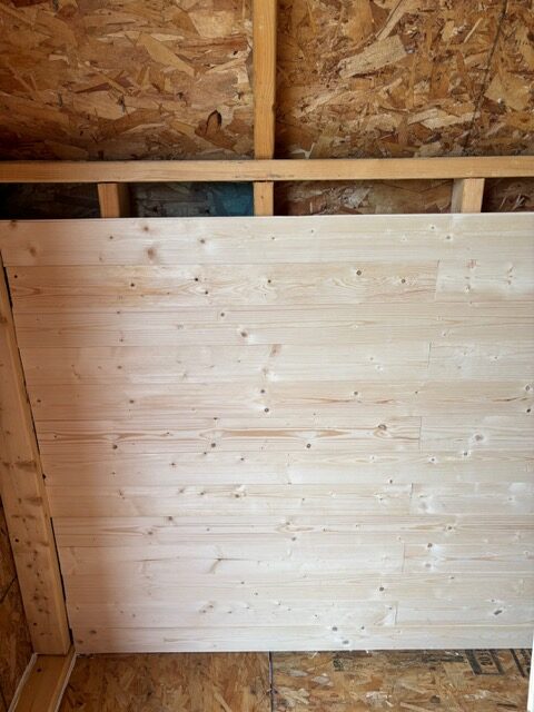 create a she shed, closer look at the panels, heather deveaux