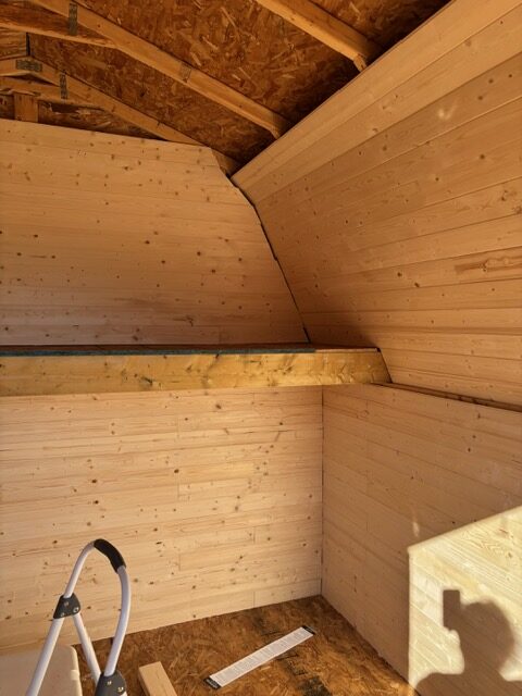 create a she shed, loft area, heather deveaux