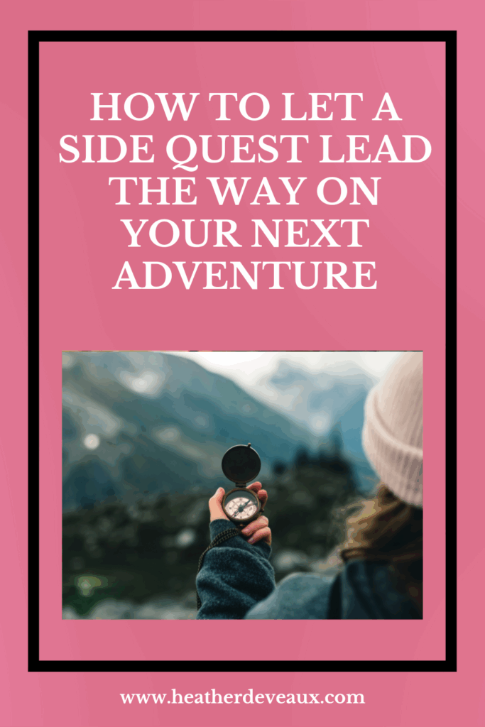 let a side quest lead the way, heather deveaux creative