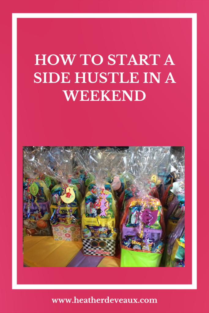 side hustle in a weekend